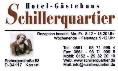 Hotel - Gästehaus Schillerquartier